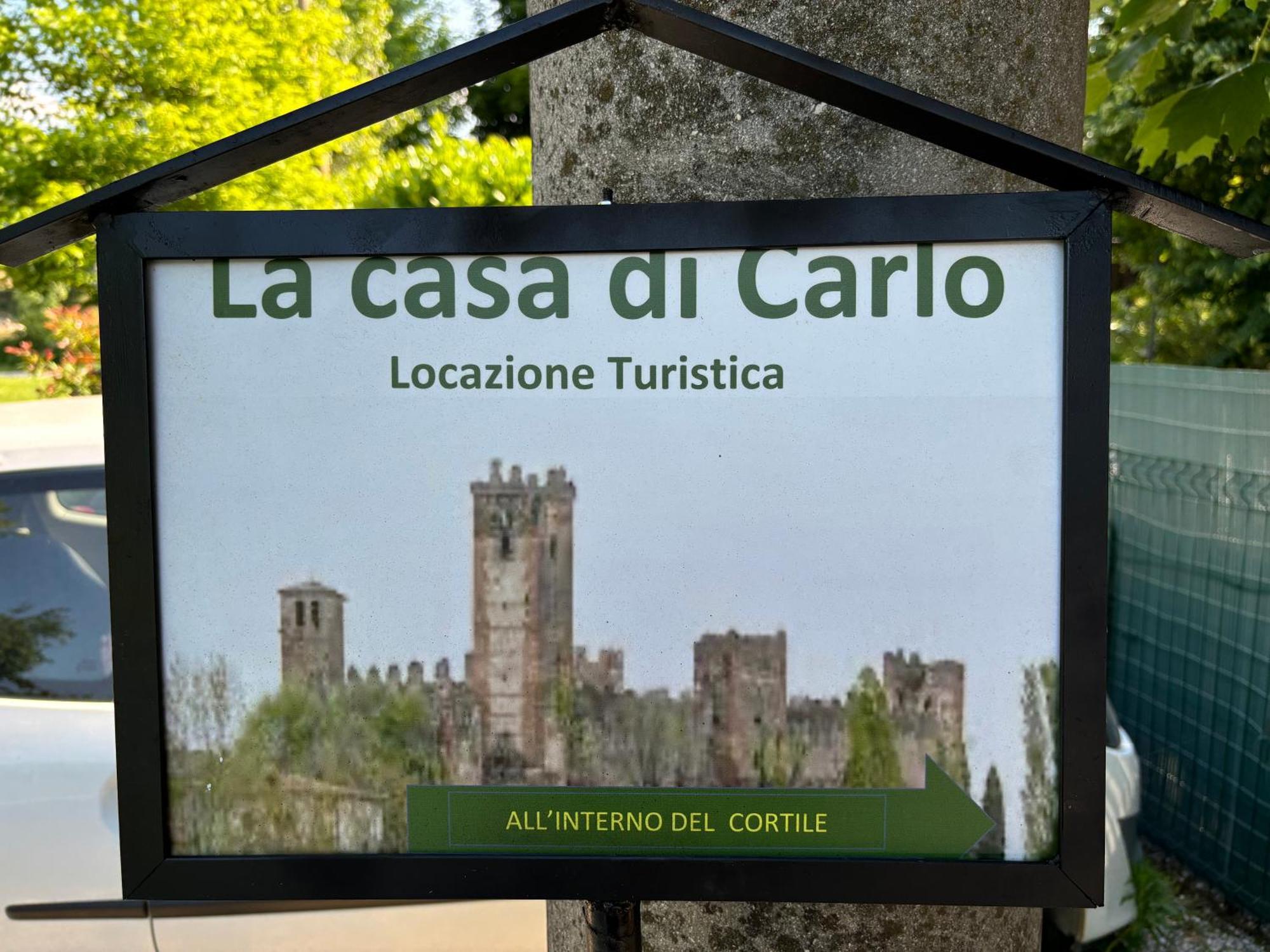 La Casa Di Carlo Apartment Понти Сул Минчо Екстериор снимка