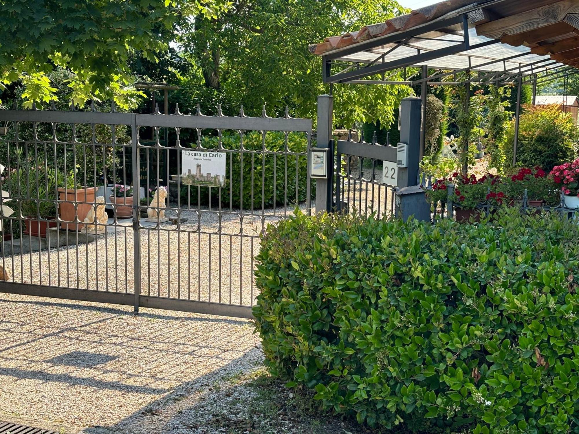 La Casa Di Carlo Apartment Понти Сул Минчо Екстериор снимка